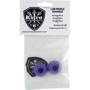  Khiro Low Pro Purple Skateboard Bushings   98a Sports 