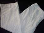 Lane Bryant Plus Winter White Cuffed Trouser Pants 28