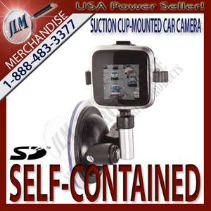 Suction Cup Mounted Car Vehicle Camera Video Recorder DVR w/ LCD 