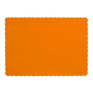  Sunkissed Orange Paper Placemats   600 Count Health 