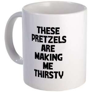  These Pretzels Funny Mug by 