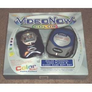  VideoNow Color Blue Personal Video Player & Carry Case 