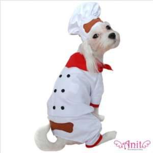  Chef Dog Costume Size Large (16   20 L)