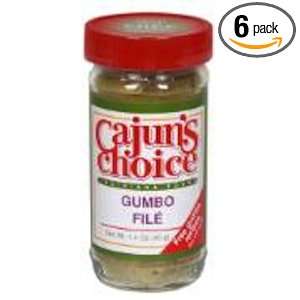 Cajun Choice Seasoning Gumbo File Grocery & Gourmet Food