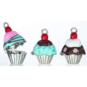  Cupcake Trinket   Cup Cake Charm (1 Piece) Toys & Games