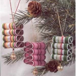  Ribbon Candy Ornament (on perforated paper)