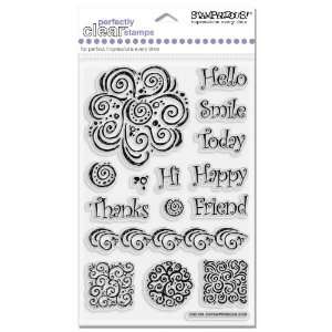  Stampendous SSC198 Sunny Swirls Arts, Crafts & Sewing