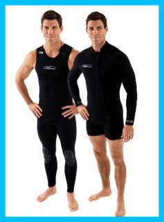 Mens 7mm 2 piece Cold Water Wetsuit Henderson  