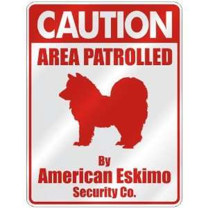   BY AMERICAN ESKIMO SECURITY CO.  PARKING SIGN DOG