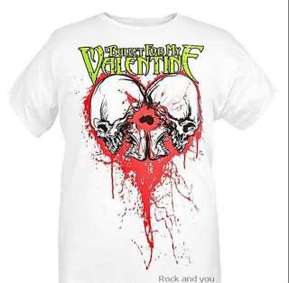 BULLET For My VALENTINE trash metal T Shirt L XL NWT  