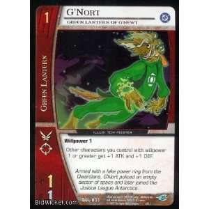  GNort, Green Lantern of GNewt (Vs System   Green Lantern 