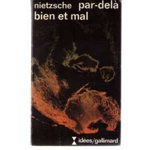 Par delà le bien et le mal Nietzsche  Books