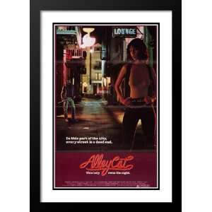  Alley Cat 32x45 Framed and Double Matted Movie Poster   Style 
