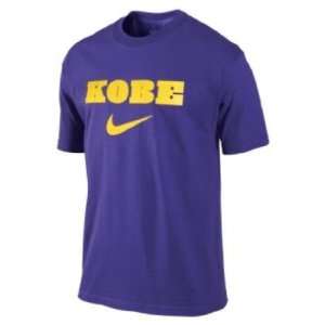  Nike Mens Kobe Bryant Mens Shirt Purple Size small 