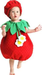Strawberry Costume Baby Infant Shortcake Toddler New  