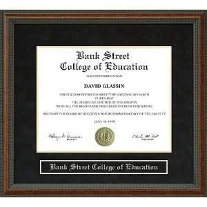  Bank Street College of Education Diploma Frame Sports 