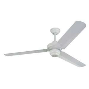  Studio Collection White 54 Ceiling Fan with White Blades 