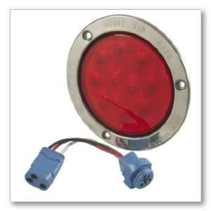 STT LAMP,4,RED,W/STAINLESS STEEL FLANGE (53302 + 66830),SUPERNOVA LED 