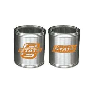   State Cowboys Stainless Steel Can Cooler with Foam Insert (Set of Two