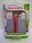 NEW DreamGear Wii Fit Remote & Nunchuck Holsters Pink  