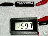 LOW COST LCD PANEL DC VOLT METER VOLTMETER VOLTS ONLY  