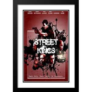Street Kings 32x45 Framed and Double Matted Movie Poster   Style E 