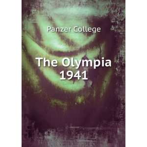  The Olympia. 1941 Panzer College Books