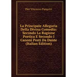   Canoni Posti Da Dante (Italian Edition) Pier Vincenzo Pasquini Books