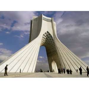 Azadi Tower, Teheran, Iran, Middle East Architecture Photographic 