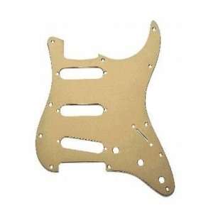  Fender® Standard Stratocaster® Pickguard   Gold Musical 