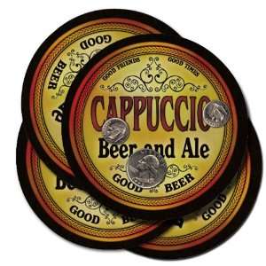  Cappuccio Beer and Ale Coaster Set