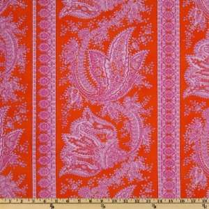   Orange Fabric By The Yard jennifer_paganelli Arts, Crafts & Sewing