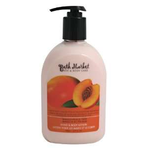 Bath Market Mango Peach Tree Hand and Body Lotion, 16.9 Ounce (Pack of 