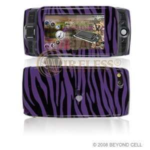  Sidekick LX 2009 Cell Phone Purple/Black Design Protective 