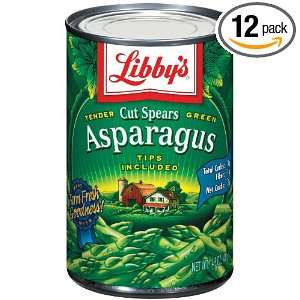 Libbys Cut Asparagus Spears, 14.5 Ounce Grocery & Gourmet Food