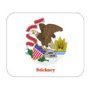  US State Flag   Stickney, Illinois (IL) Mouse Pad 