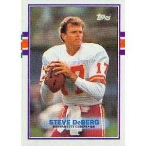  1989 Topps #349 Steve DeBerg   Kansas City Chiefs 