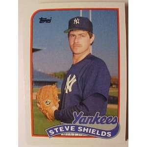  1989 Topps #484 Steve Shields [Misc.]