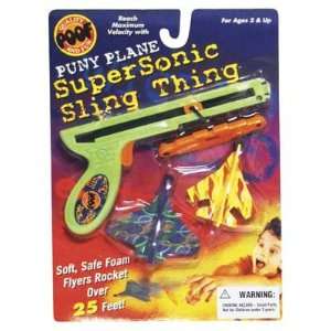   Toys   Poof Puny Plane Supersonic Sling Thing (Toys) Toys & Games