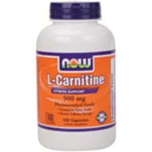  L Carnitine 500 mg 180 Capsules