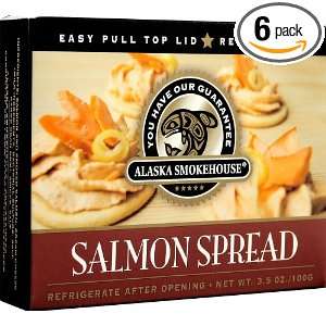 Alaska Smokehouse Salmon Spread Serving Grocery & Gourmet Food