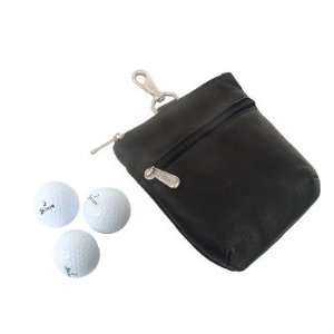  Piel 2143 Golf Zippered Valuable Pouch Color Chocolate 