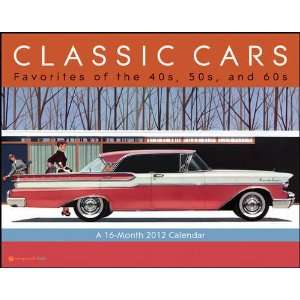  Classic Cars 2012 Deluxe Wall Calendar