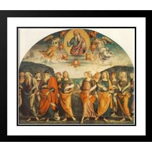  Perugino, Pietro 34x28 Framed and Double Matted The 