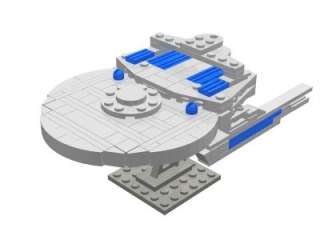 Startrek Star ship USS Reliant Set Lego Bricks Trek  