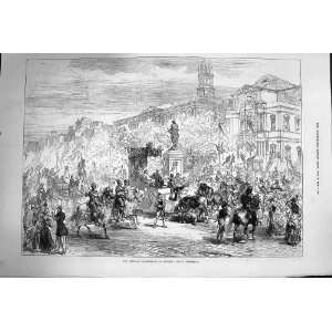  1874 Petrarch Celebration Avignon Grand Procession
