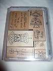 Stampin Up rubber stamps, craft stamps Friendly Flower