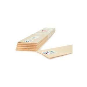  Midwest Basswood Sheets 1/8 in. x 1 in. x 24 in.
