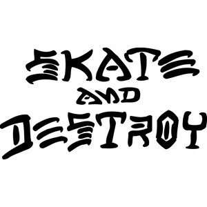  Thrasher S/S Skate and Destroy,S