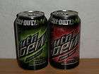 Mountain Dew Game Fuel CALL OF DUTY MW3 x 2 Cans NEW SEALED *Mix 